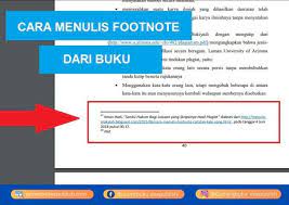 Cara Membuat Footnote Dari Buku Disertai Contohnya Buku Deepublish Menulis Buku Ungkapan Buku