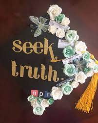 Journalism B A Graduation Cap Decoration Idea Graduation Cap Decoration Graduation Cap Designs Cap Decorations