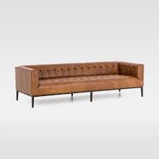 Everything home for every budget. Iron Base Leather Sofa