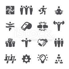 Teamwork Business Icons Leadership Team Building Human Icon Free Vector Art Teamwork