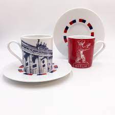 Shop for espresso cups online at target. Espresso Cup Berlin Porcelain Espresso Cups With City Motives Art Domino Cities In Pop Art By Sabine Welz