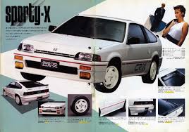 honda cr x 1987年8月終了モデル ホンダcrx 自動車 ホンダ シビック