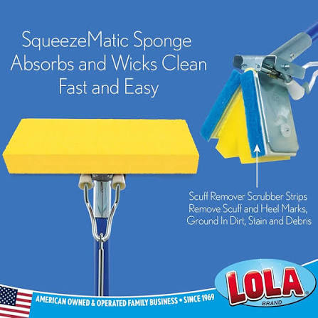 Lola Squeezematic Butterfly Automatic Sponge Mop
