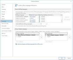 Word Outlook Not Respecting Language Settings Not Detecting Language Microsoft Community