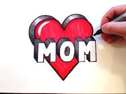 Maybe you would like to learn more about one of these? How To Draw Mom In A Heart 3d Youtube