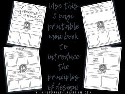 Timeless kitchen design elements and principles worksheets for grade. The Principles Illustrated Principles Of Design Posters Digital Resource Bundle The Kitchen Table Classroom