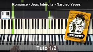 Beginner, easy and intermediate versions. Comment Jouer Au Piano Jeux Interdits Part 1 2 Piano Lesson In French With English Subtitles Youtube