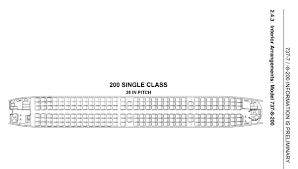 Boeing 737 Max 8 Seat Map