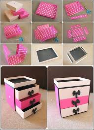Umumnya kriya sering digunakan untuk dekorasi, furnitur, benda mainan dan lain sebagainya. Make Up Storage Diy Alldaychic Craft Organization Diy Diy Makeup Storage Diy Crafts Makeup
