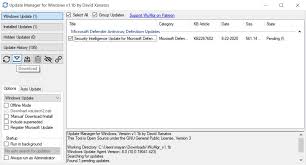 Feature updates like windows 10, version 1909 (a.k.a. Install Windows 10 Updates Manually With This Open Source Tool