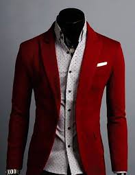 Black And Red Mens Suit Men S Red Jacket Mens Attire Well Dressed Men Mens Outfits