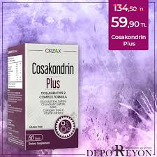orzax cosakondrin plus 60 tablet vitamin saglikli yasam mineraller