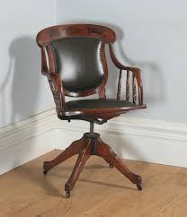 Chair swivelling industrial office desk vintage retro. Antique American Sheriffs Victorian Oak Revolving Swivel Office Desk Library Captain S Armchair Chair Circa 1900 632232 Sellingantiques Co Uk