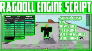 Ragdoll engine is a roblox game developed by mr_beanguy and launched in 2018. Roblox Hack For Ragdoll Engine Super Push Troll Fly Speed No Ragdoll And Push Exploit Script Ø¯ÛŒØ¯Ø¦Ùˆ Dideo
