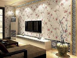 Motif Desain Wallpaper Dinding Ruang Tamu Ruang Tamu Mewah Ruang Tamu Modern Ide Ruang Tamu Modern