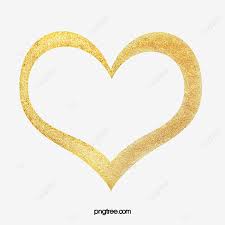 Golden Heart Creatives Heart Outline Heart Clipart Golden Heart Png Transparent Clipart Image And Psd File For Free Download Heart Outline Png Heart Outline Golden Heart