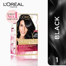 Years ago, the coloring process would make feel kind of stiff. Excellence Creme 1 Black Worlds No 1 By Loreal Paris With Protective Serum Conditioner Shopee Philippines