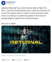 Returnal, one of the more interesting ps5 exclusives, has an official release date. Returnal Ps5 Exklusiver Roguelike Shooter Kommt Doch Erst Ende April Cerealkillerz