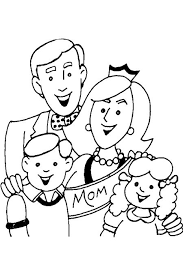 ألبومات صور منوعة ألبوم صور رسومات مفرغة لتعليم الاطفال التلوين Family Coloring Pages Family Coloring Cool Coloring Pages