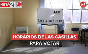 Horarios y grupos de votación en la comunidad. A Que Hora Abren Y Cierran Las Casillas Para Votar El 6 De Junio