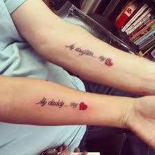 Mother daughter and son tattoos. Daddy Daughter Tattoo Ideas Thefashiontamer Com