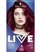 Best permanent purple hair dye: Schwarzkopf Live Cyber Purple 046 Permanent Hair Dye Boots