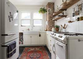 Designing a small kitchen might be a difficult task. Tips For Choosing A Kitchen Rug Kitchn