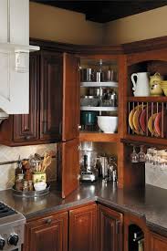 Starmark cabinetry has the flexibility to deal with the irregularities associated with remodeling your older home or the surprises that pop up with new construction. Size For Corner Pantry Novocom Top
