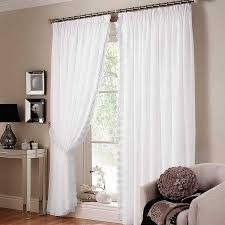 These come in solid colors and patterns and are embossed with a basic design like a weave, or the imprint of a leaf. Ideas For Sliding Glass Door Curtains