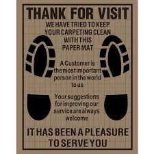 How big are paper floor mats for cars? Car Foot Mat Car Paper Footmat Manufacturer From Noida