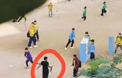 بالبلدي: فوضى داخل مدرسة بالهرم.. طالب يحمل قطًا 