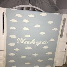 minik yahya gule gule kullansin kisiye ozel istediginiz model ve renkde isimli battaniye hazirlanir 90 100 cm olculerinde hem b renkler instagram bebek