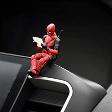 Maybe you would like to learn more about one of these? Amazon Com Car Ornaments Deadpool Personality Car Ornament Action Figure Sitting Model Anime Mini Doll Car Decoration Car Accessories Brown Toys Games