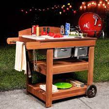 le temps des barbecues diy meubles de jardin table grill meuble plancha
