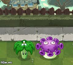 Umbrella Leaf and Gloom Shrooms suitable PVZ2 art image made by a fan. |  EA Forums - 10250602