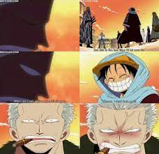 daw smokey is blushing 3 one piece comic one piece anime one piece meme
