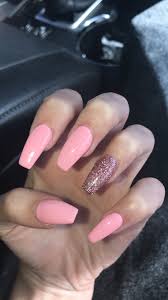 Acrylic nails — nail enhancements made by combining a liquid acrylic product with a powdered acrylic product — have a staying power in the beauty industry that's hard to beat. Coffin Shaped Acrylic Nails Acrylic Nails Coffin Short Pink Acrylic Nails Nails Now