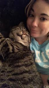 How am I supposed to move when this senior lady is taking a nap? Haven't  gotten to spend much time with her lately due to work. I have things to do  and