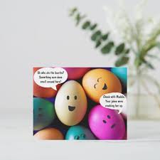 Funny Easter Eggs Post Card Zazzle Com Easter Humor Funny Easter Eggs Easter Egg Crafts