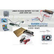Binaan bateri terbahagi kepada jenis lazim dan bebas senggara, sama ada cas basah atau kering. Ubah Bateri 12v Jadi 230v 1000w Ac Bagi Peniaga Gerai Shopee Malaysia