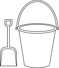 Sand Bucket And Pail Coloring Pages Sketch Coloring Page Sand Buckets Beach Bucket Bucket Drawing
