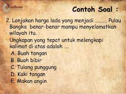 Dalam paragraf di atas, terdapat kesalahan penulisan kata serapan, yakni… a. Ungkapan Peribahasa Kata Baku Dan Kata Serapan