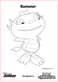 Henry Monstruito All Cartoon Characters Coloring Pages Cute Clipart