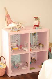 Sylvanian Families Dollhouse Ikea Cube Turning Into A Doll House Day Doll House Dollhouse Bookcase Doll House Ikea Diy