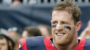 Houston Texans DE J.J. Watt delivers new jerseys to boy hit by car