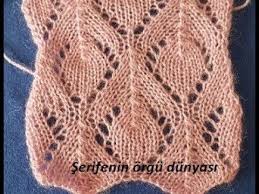 Ceviz Yapragi Orgu Modeli Youtube Knitting Crochet Crochet Scarf