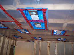Walls and ceiling cavities should ideally have the ability to dry out in one direction if the other side is constructed to. How To Install Poly Vapor Barrier Basement Ceiling Painted Basement Ceiling Ideas Cheap Basement Ceiling