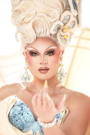 Acacia Forgot stunning in forget me nots : r/rupaulsdragrace