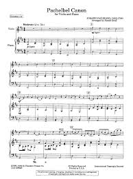 Download and print canon in d sheet music for violin solo by johann pachelbel from sheet music direct. Pachelbel Canon Violin Solo With Piano Violin Sheet Music Pachelbel S Canon Violin