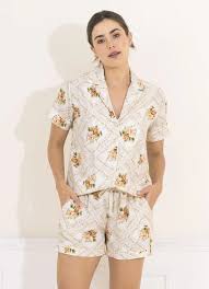 Maaji Cream Agatha Harper Sleep Pant Set